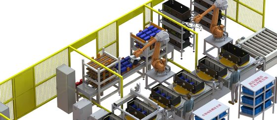 10PPM 전기 자동차 배터리 생산 라인 PLC 자동 시동기 리튬 리튬 배터리 생산 리튬 이온 배터리 생산