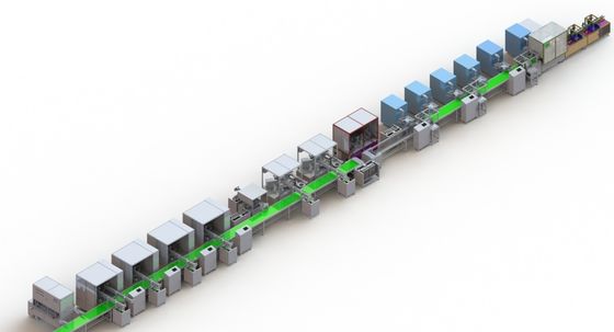 PLC 자동차 기동 장치 리튬 10PPM 전기 자동차 배터리 생산 라인