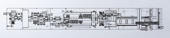PLC 리튬 배터리 생산 라인 AC220V 액 충전 기계