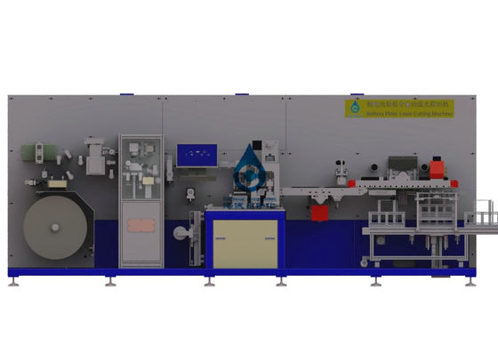 120PPM 배터리 제조기 전지 극판 레이저 슬라이서 200W명