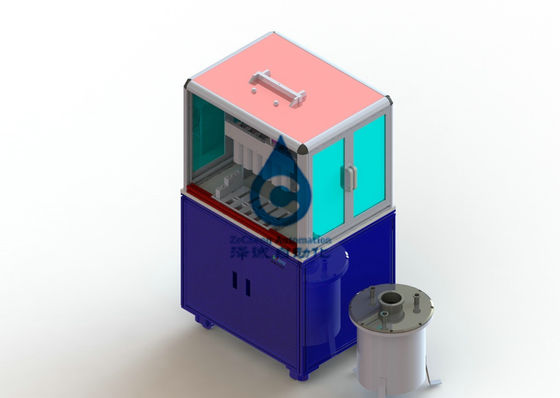 철 리튬 배터리를 위한 세미 자동  2Ppm 액체 주입 기계