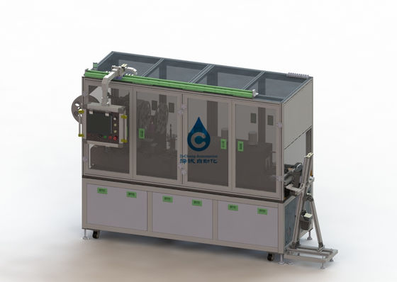 자동차 소매 리튬 배터리 생산 라인 외막 스티커 기기 AC220V