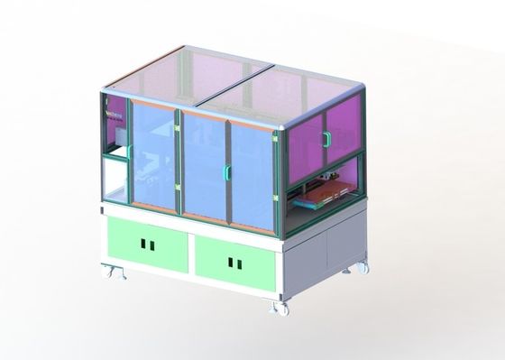 4대 정거장 리튬 이온 전지 생산 장치 5PPM 가열 압착 기계