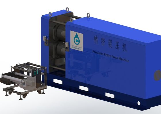 380V 꾸불꾸불한 언와인딩 머신 8PPM 배터리 전극 조각 필름 롤링 기계
