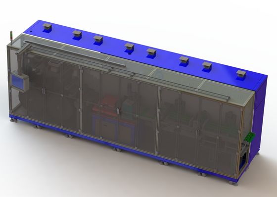 배터리 전극 조각을 위한 높은 고속 30PPM 금속 다이 절단기 220V