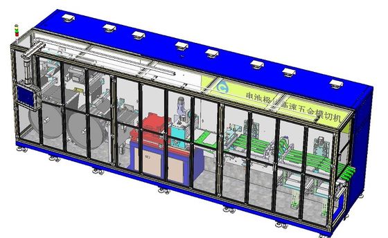 배터리 전극 조각을 위한 높은 고속 30PPM 금속 다이 절단기 220V