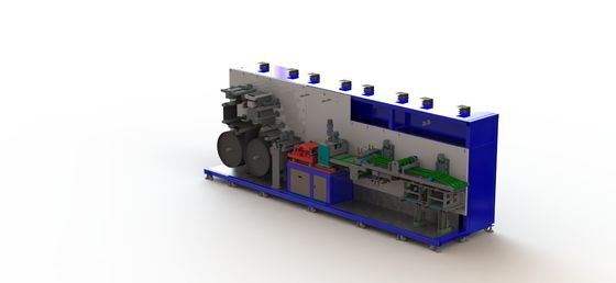 배터리 전극 조각을 위한 높은 고속 30PPM 금속 다이 절단기 220V