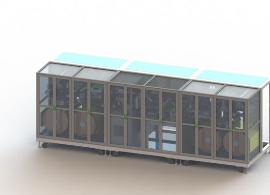 배터리 전극 조각 탭 래이저 커팅 머신 레이저 성형기 3 kw 220V