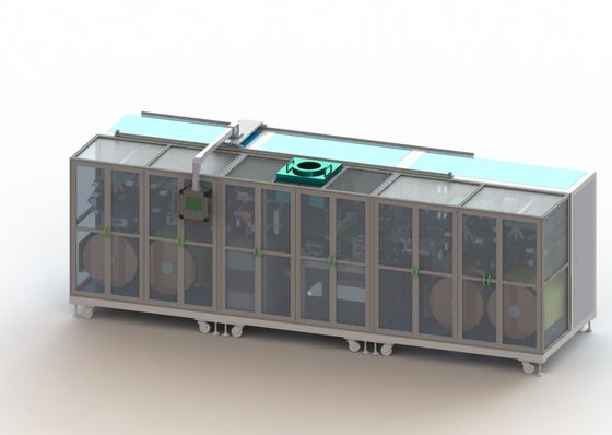 배터리 전극 조각 탭 래이저 커팅 머신 레이저 성형기 3 kw 220V
