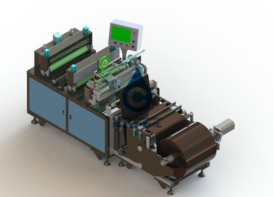 대형 전지 전극 조각 테이프 커팅부 기계 12PPM 380V 자동 교정